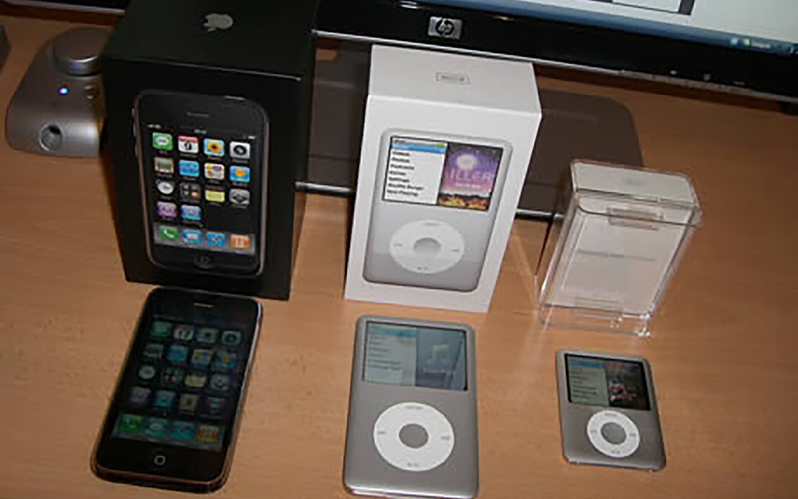 iPhone 3G, iPod classic und iPod nano