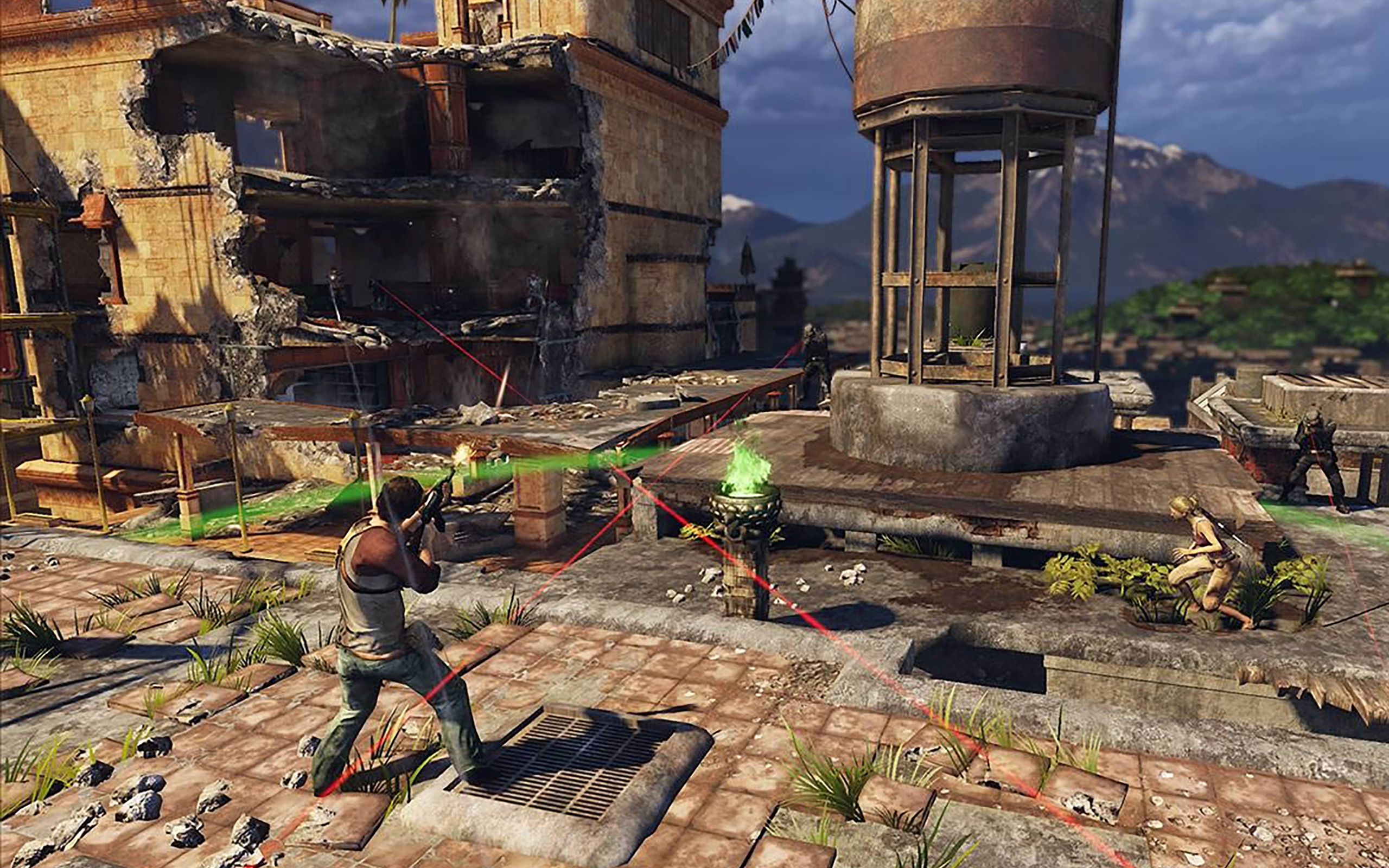 Uncharted 2 Multiplayer Screenshot