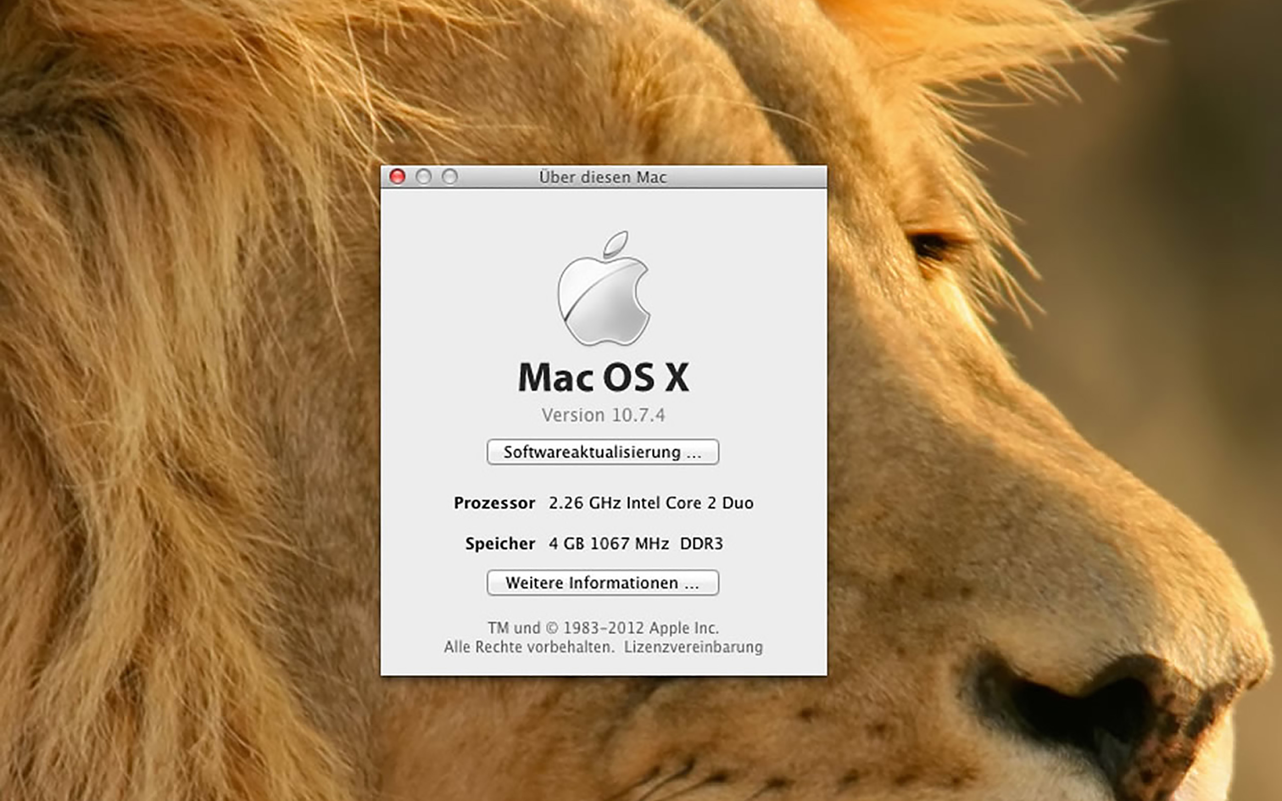 Herzlichen Glückwunsch! Dein Mac mini freut sich über 4GB RAM.