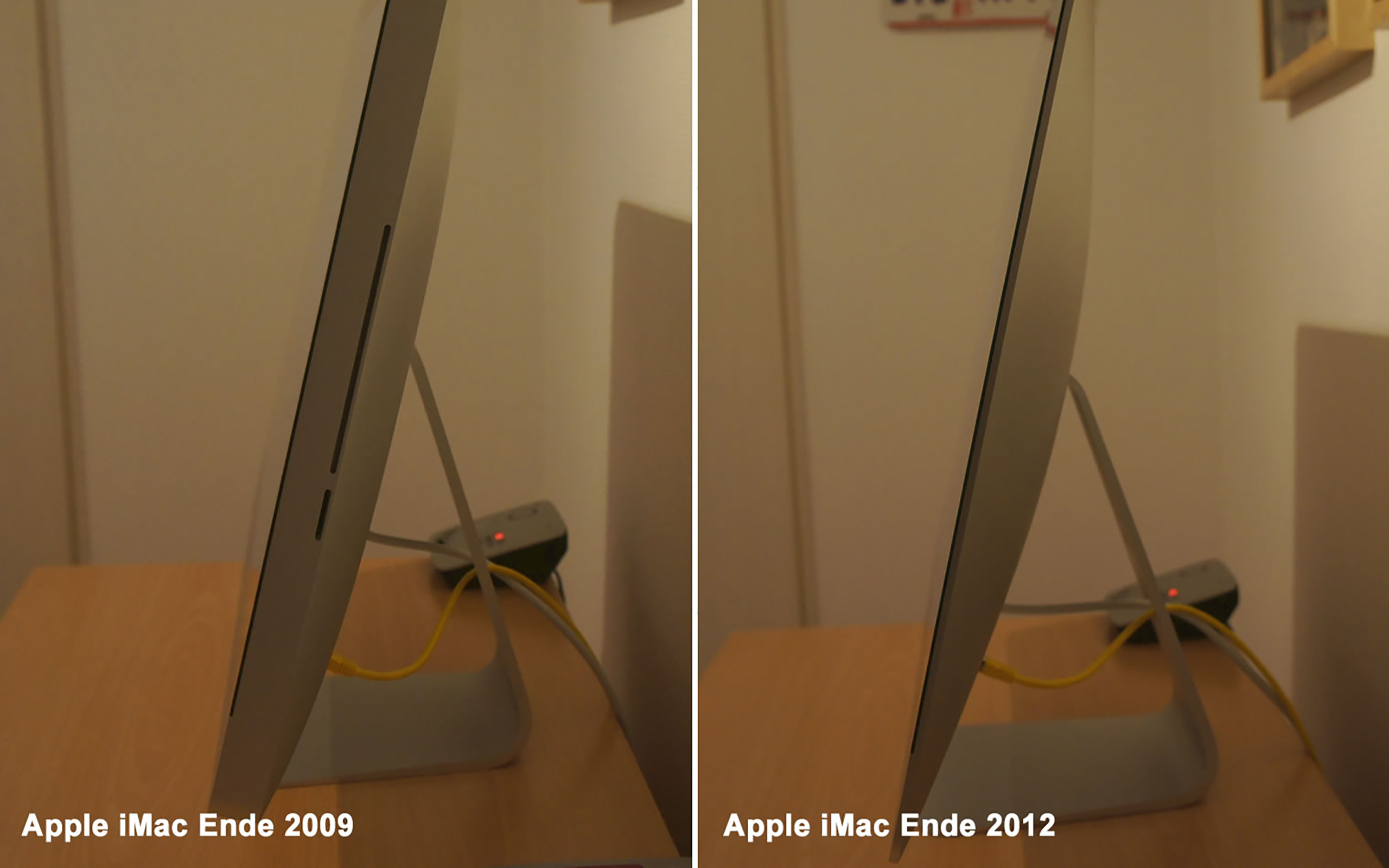 iMac Ende 2009 vs. iMac Ende 2012