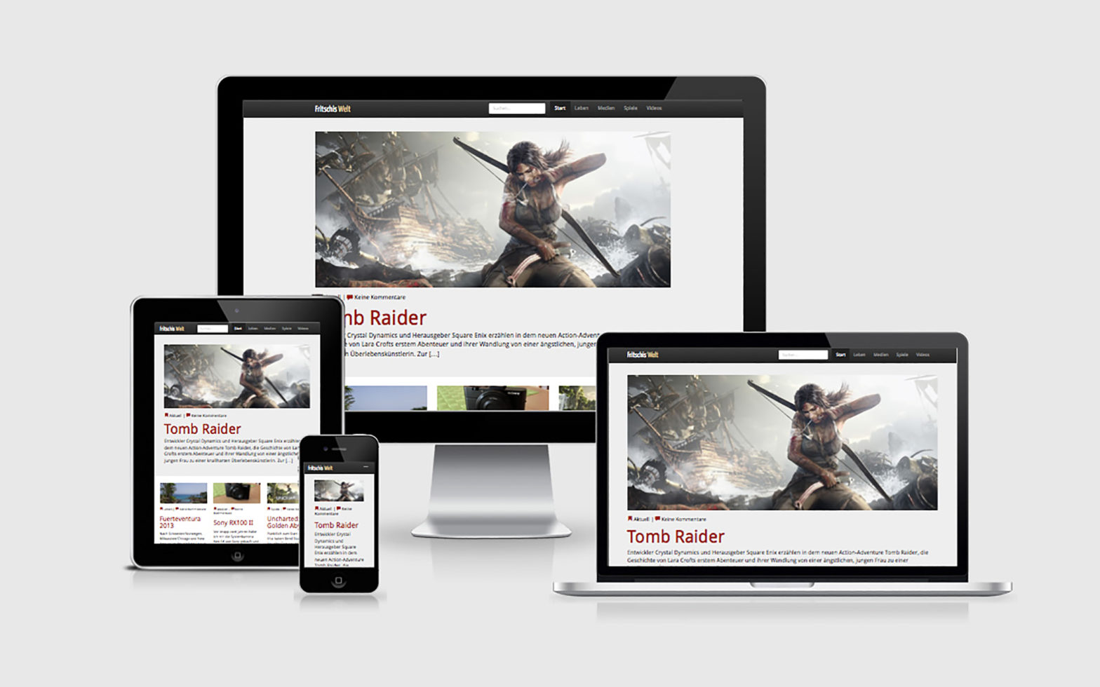 Fritschis Welt goes Responsive