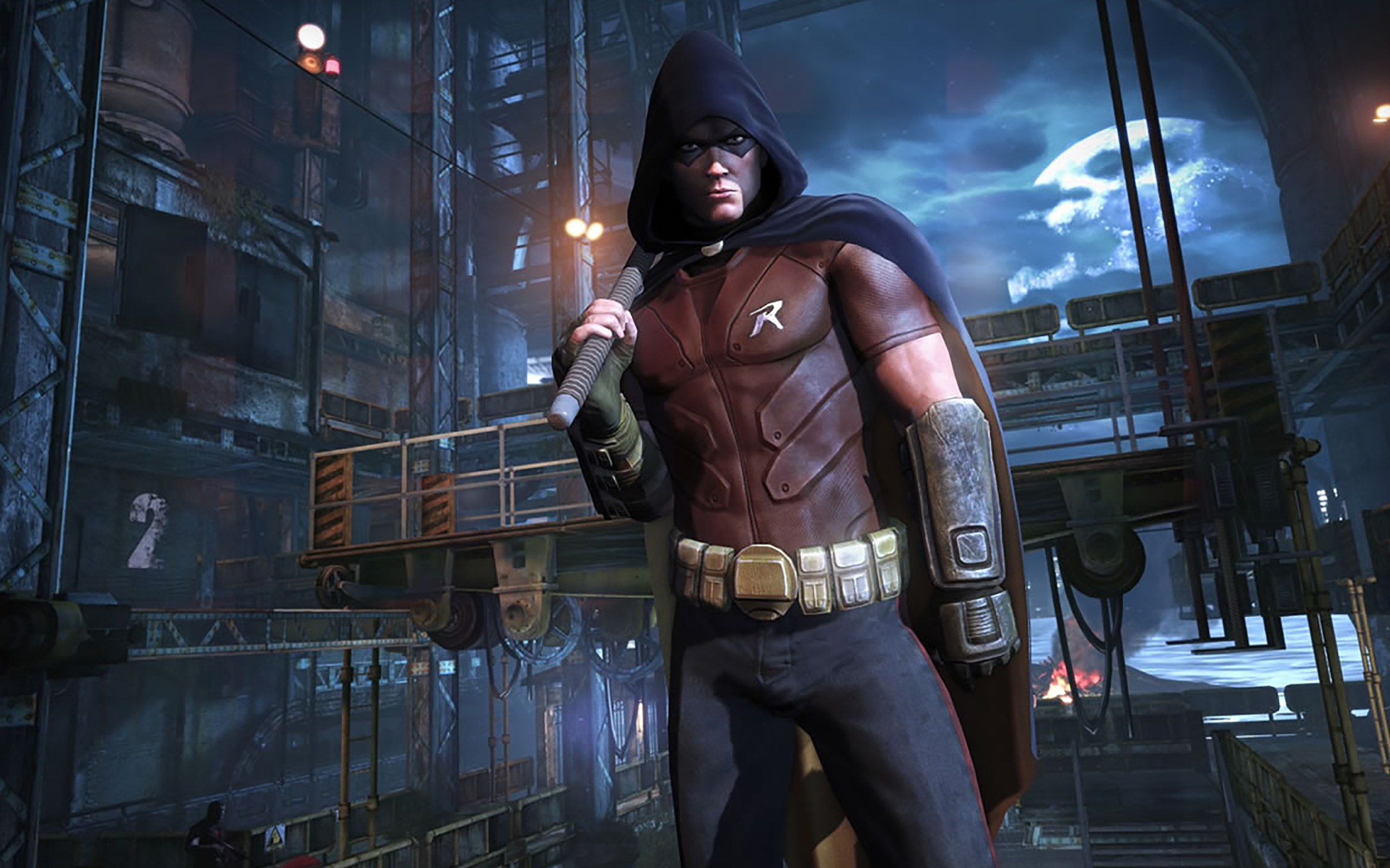 In der Single-Player-Kampagne "Harley Quinns Rache" kämpft man als Robin an Batmans Seite.