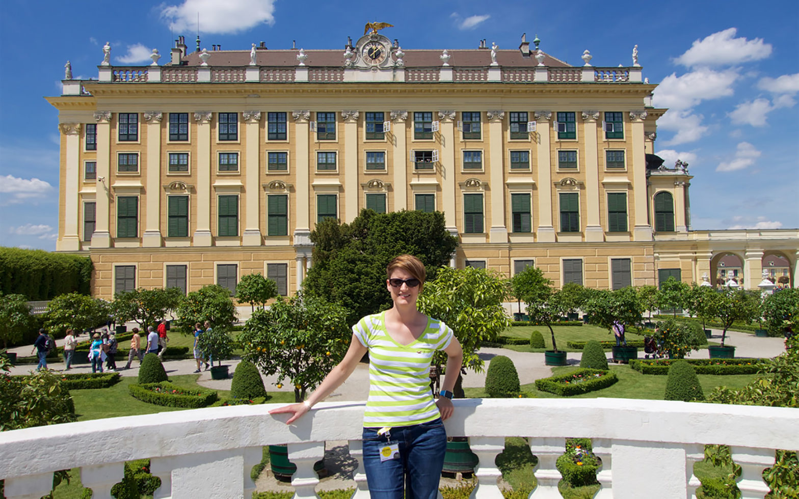 Kronprinzengarten im Schloss Schönbrunn.