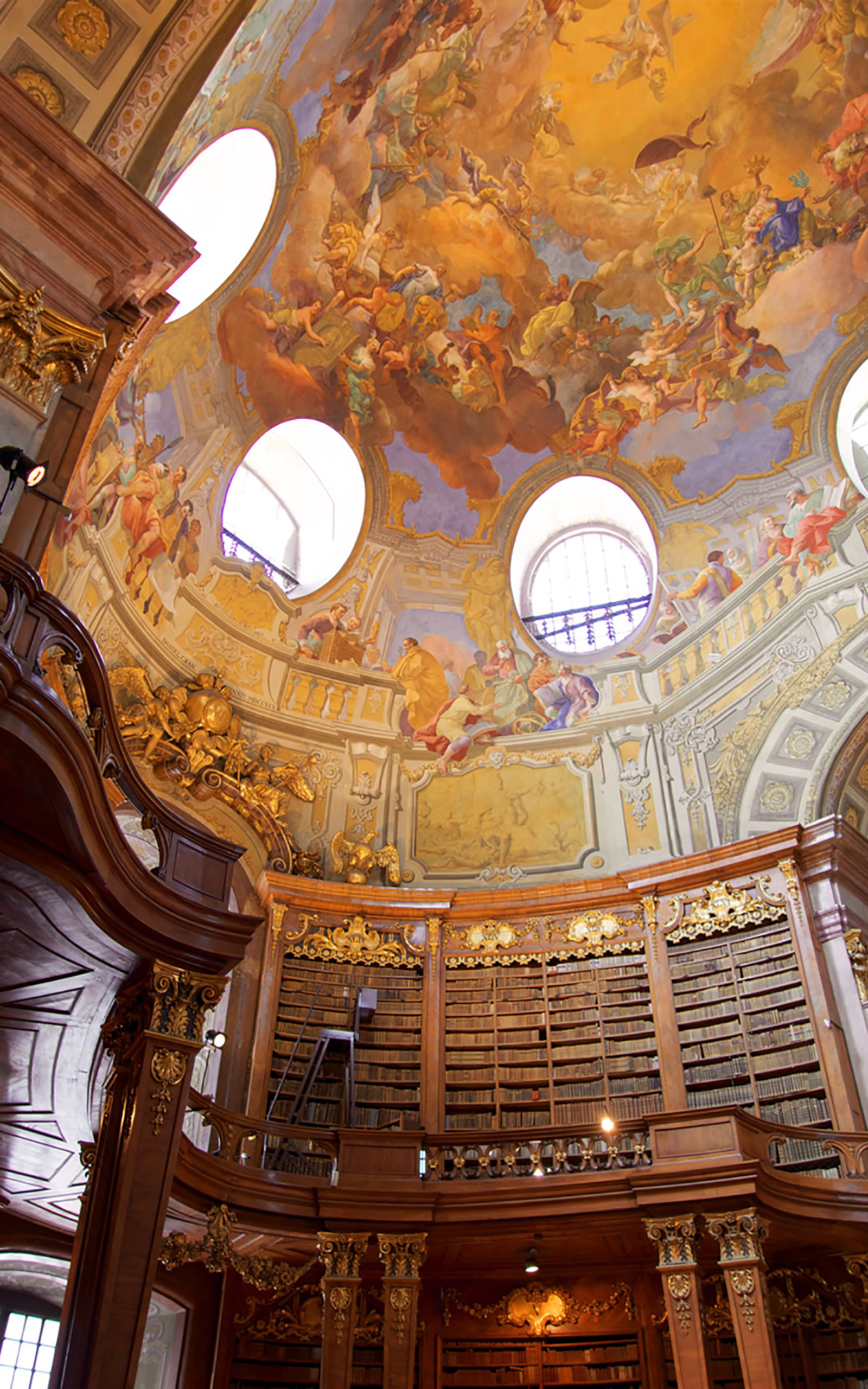 Prunksaal der Österreichischen Nationalbibliothek.