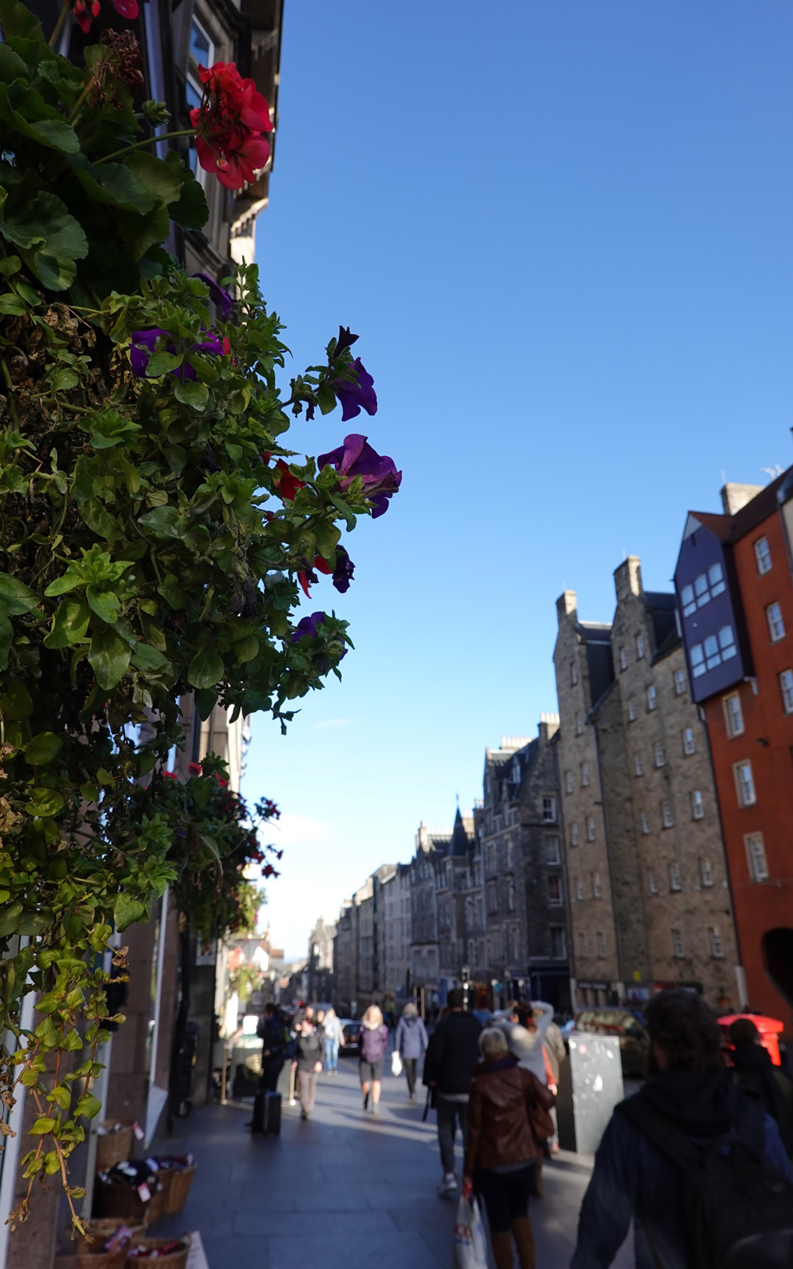 Die Altstadt von Edinburgh.