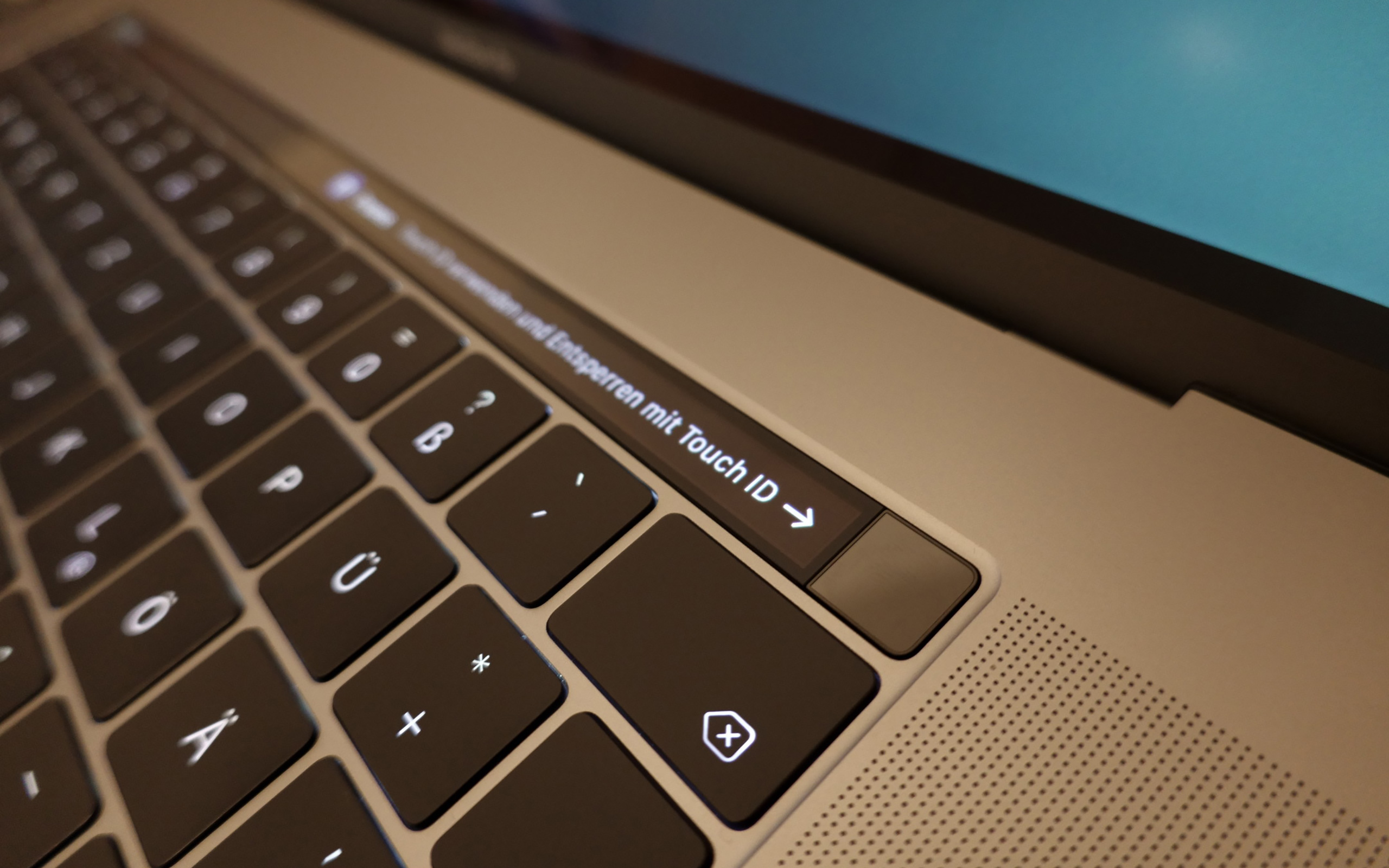 Touch ID - den Mac mit dem Fingerabdruck schnell und sicher entsperren.