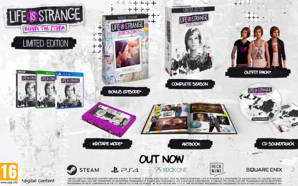 Life is Strange: Before the Storm Limited Ediiton