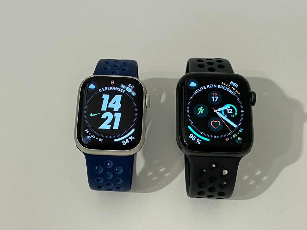 Apple Watch Series 7 vs. Series 5.