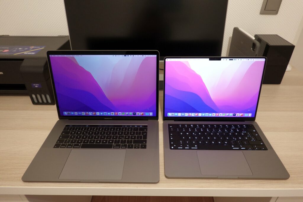 MacBook Pro 14" M1 (2021) ersetzt MacBook Pro 15" (2017).