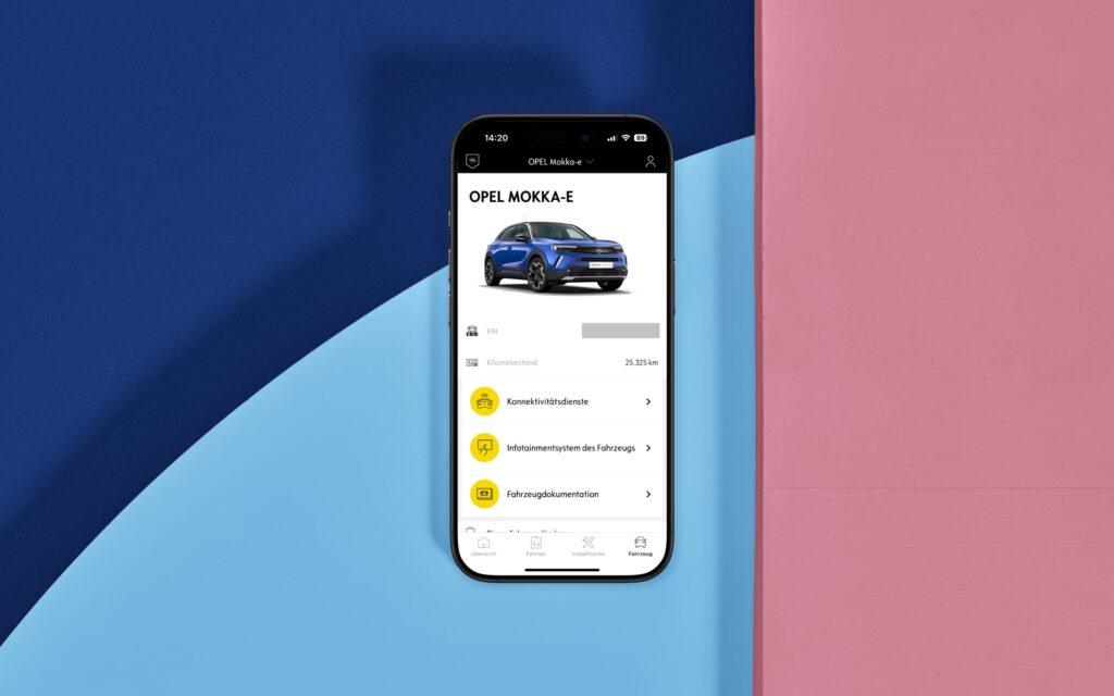 My Opel App - Fahrzeug.
