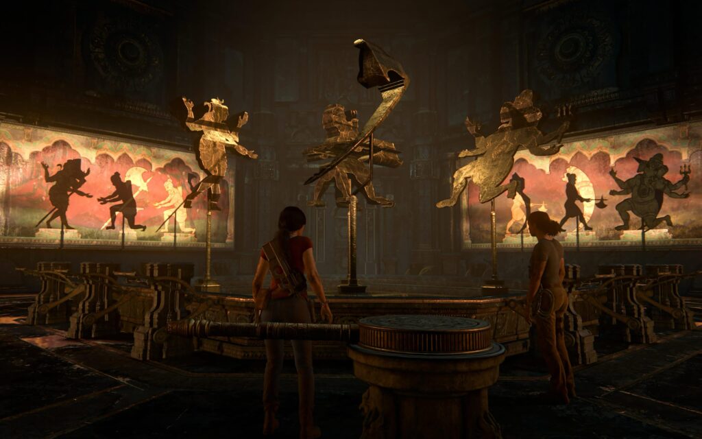 Schattenspiel-Rätsel.