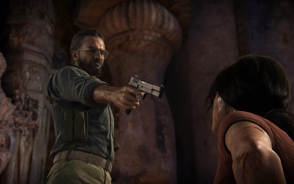 Asav, der Bösewicht in Uncharted: The Lost Legacy.