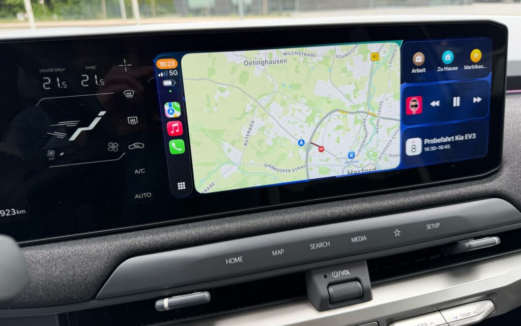 12,3-Zoll-Infotainment-Touchscreen