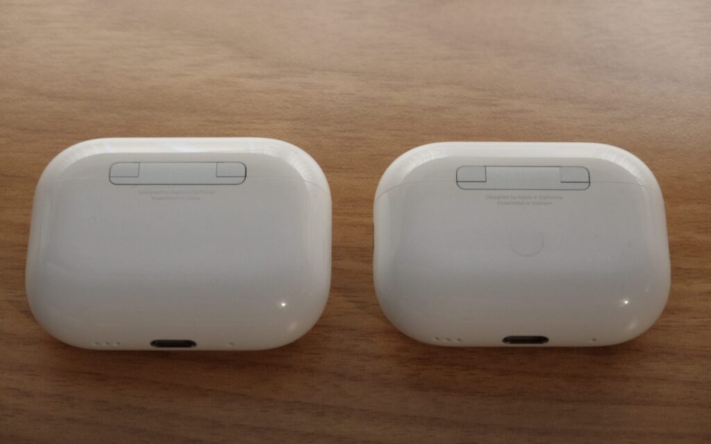 Das Case der AirPods Pro 3 hat keinen Pairing-Button.