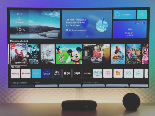OLED-TV LG C2 55“. Soundbar LG DQP5 Eclair. 👌🏼 #NewTech #LG OLED #Soundbar #2022