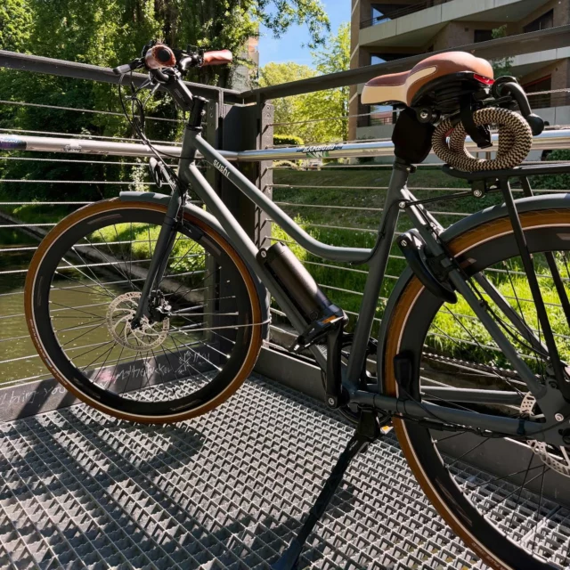 The sun is shining. ☀️ Take the SUSHI Bike for a ride. ✌🏼🚴🏻‍♀️ @sushibikes #Herford #OWL #SushiBike #Radfahren #Natur #bicycle #nature