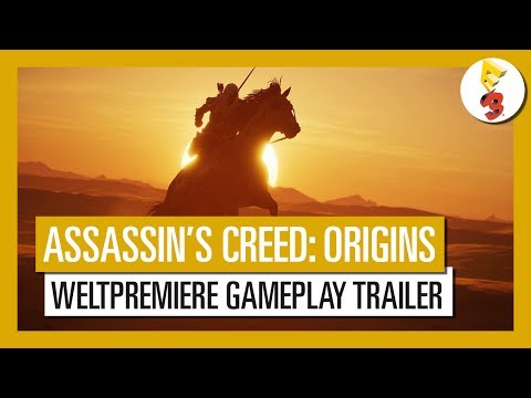 Assassin&#039;s Creed Origins: E3 2017 Weltpremiere Gameplay Trailer