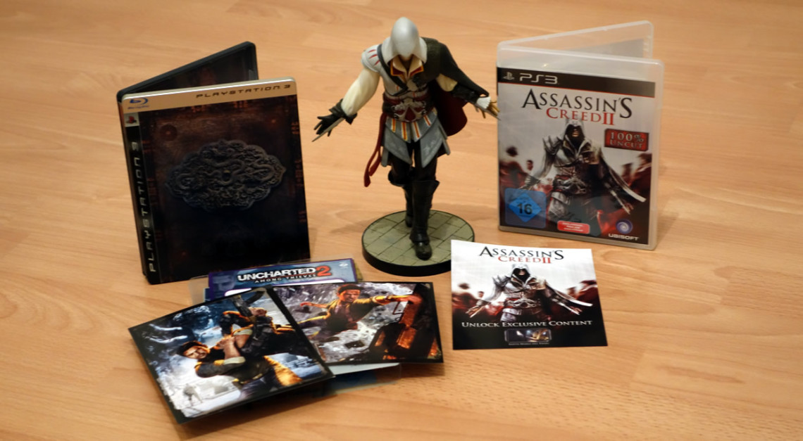 Special Editions: Uncharted 2 und Assassin's Creed II