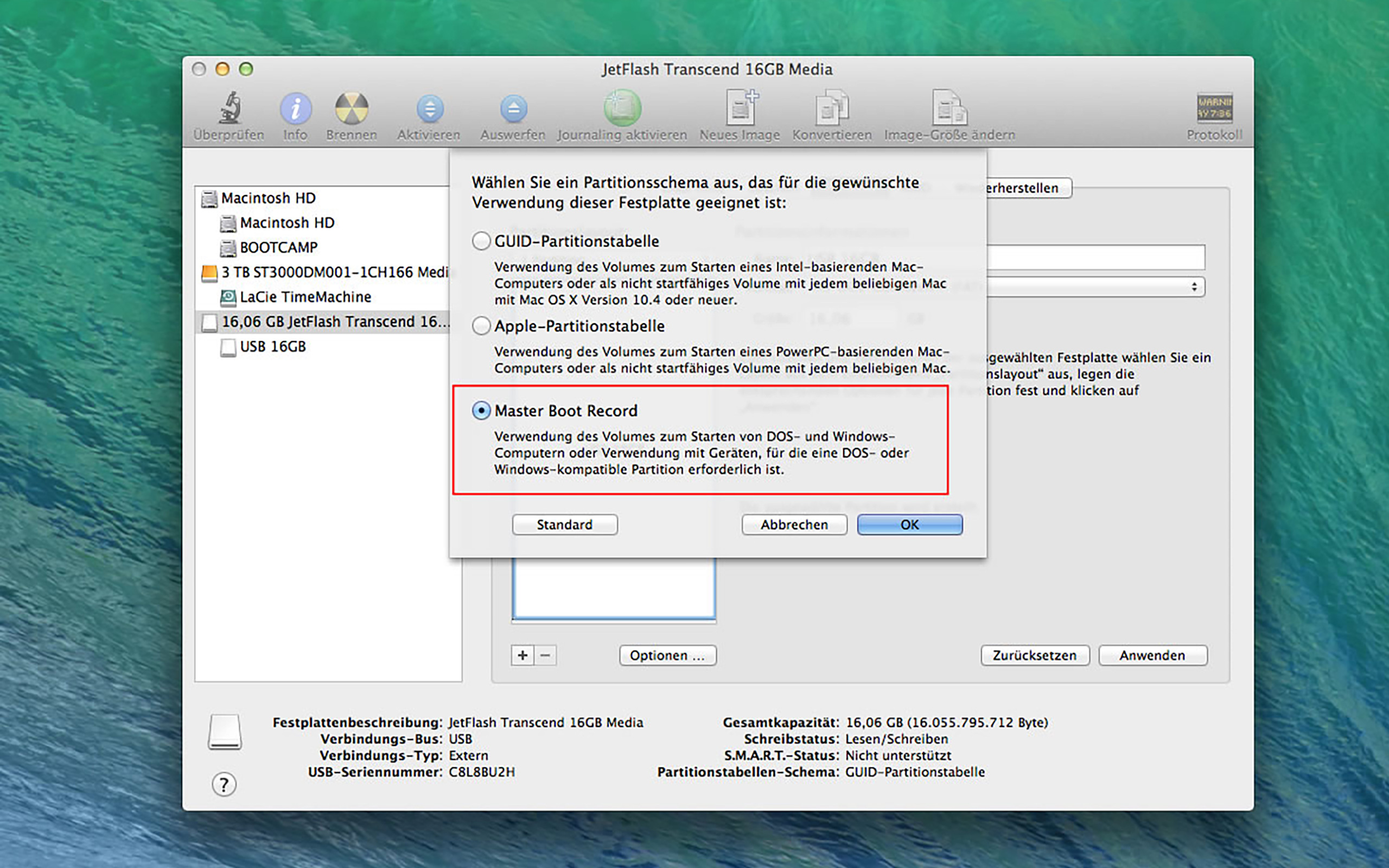 Festplatten Mit Master Boot Record Können Nicht Partitioniert Werden Mac PS3 erkennt USB-Stick nicht