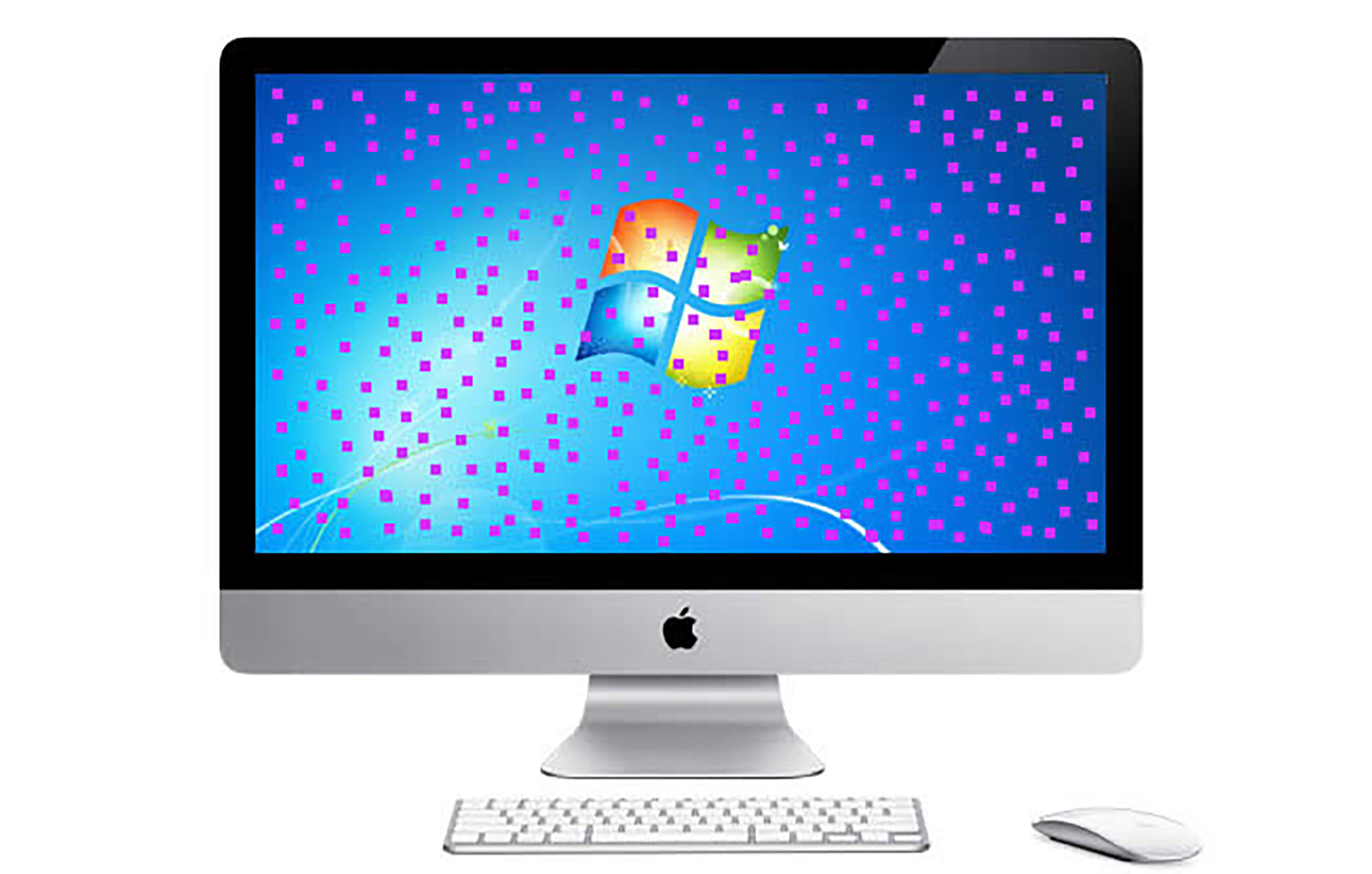 Apple iMac Grafikfehler