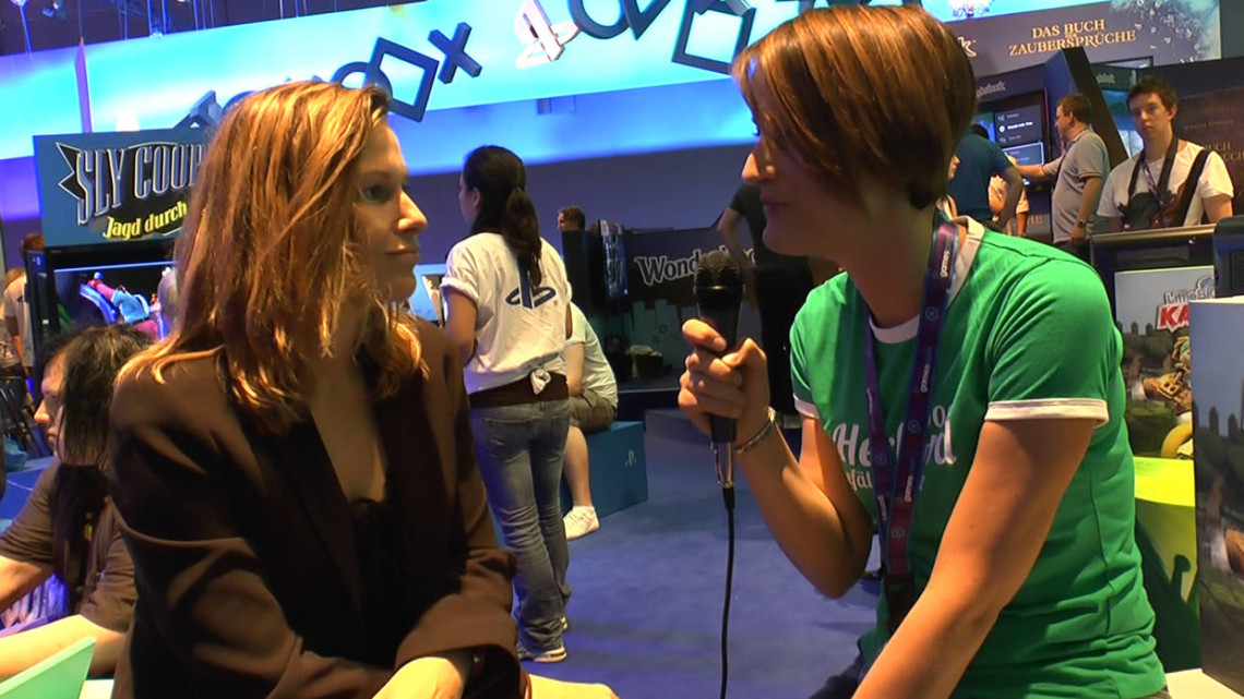 Interview mit Alexandra Wankum (SCEE) / Gamescom 2012