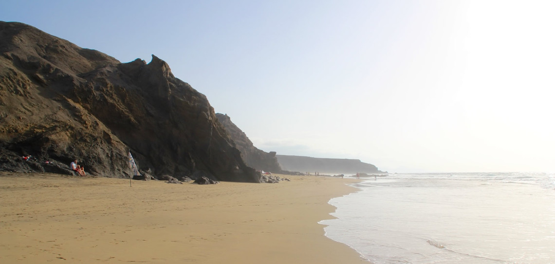 Der Strand von La Pared.