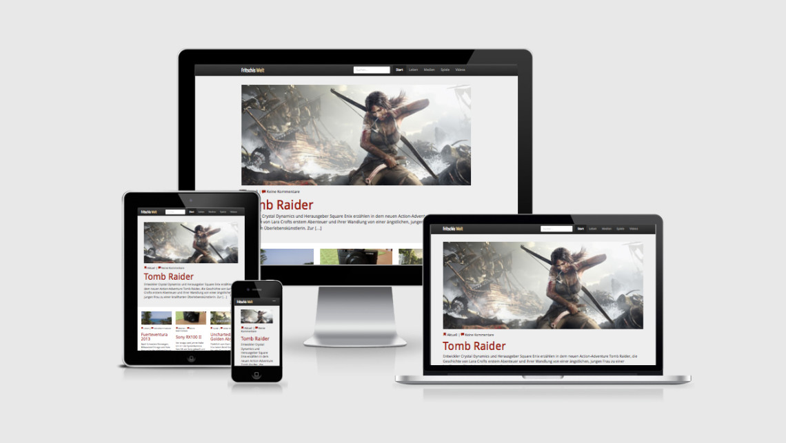 Fritschis Welt goes Responsive