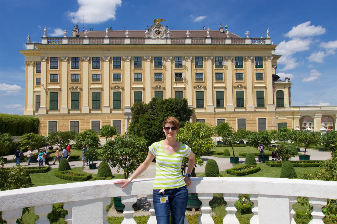 Kronprinzengarten im Schloss Schönbrunn.