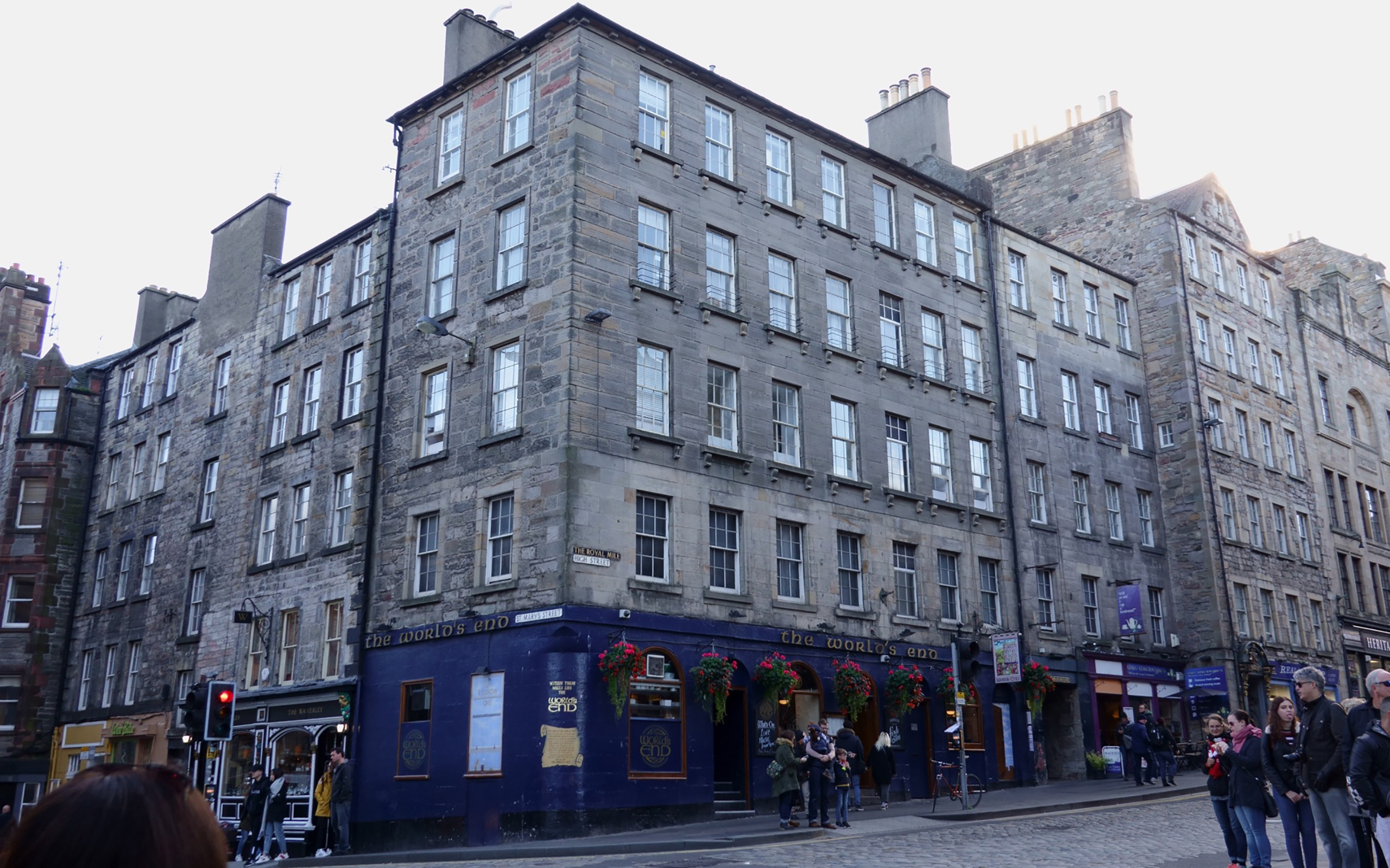 Die Altstadt von Edinburgh. Fritschis Welt Fritschis Welt