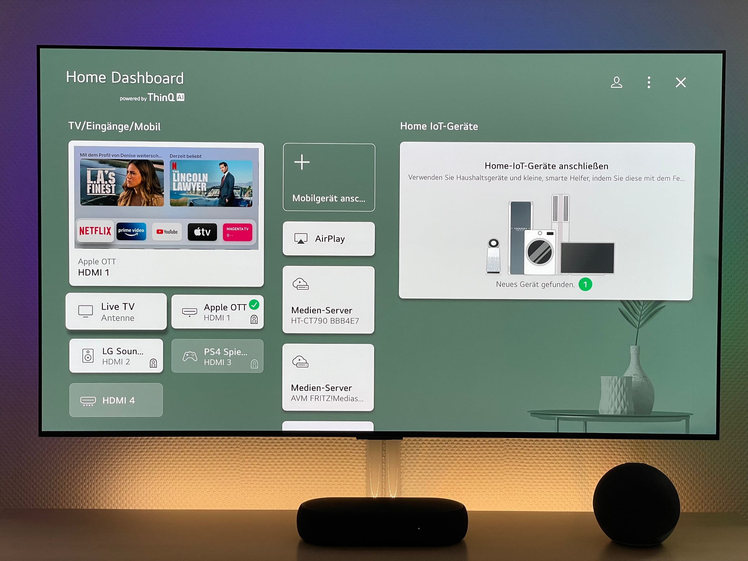 LG C2 55" OLEDTV und DQP5 Soundbar Fritschis Welt
